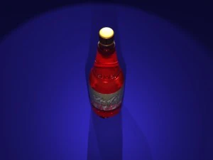 juice bottle 3D Model