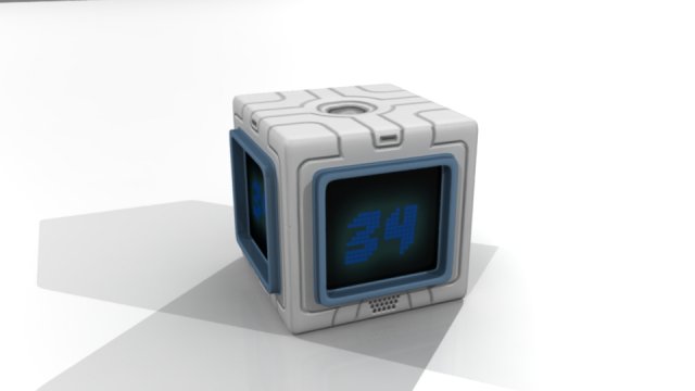 number box Model 3D .c4d .max .obj .3ds .fbx .stl .blend 