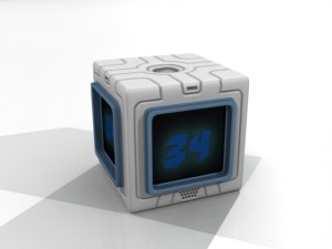 number box 3D Model