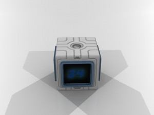 number box Model 3D
