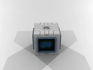 number box 3D Model