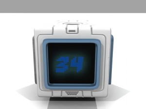 number box Model 3D