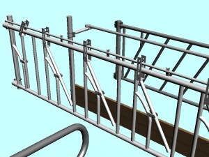 fencing for cows Modelo 3D