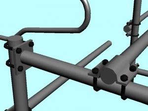 fencing for cows 3D Model