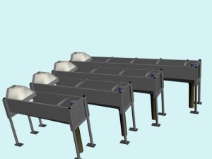 wang-drinker for cows 3D-Modell