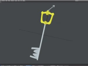 bilah kunci Model 3D