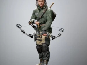 выживший солдат 3D Модель