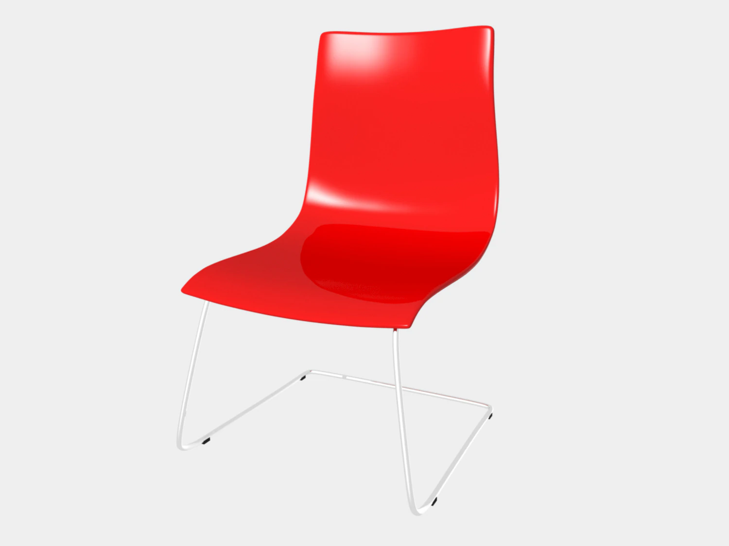 calligaris chair 3D Model .c4d .max .obj .3ds .fbx .stl .blend 