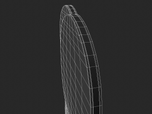 ping pong paddle 3D Model