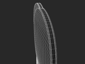 ping pong paddle 3D Model