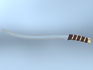 elven sword 3D 모델