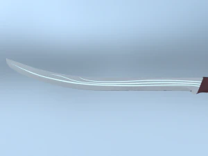 эльфийский меч 3D Модель