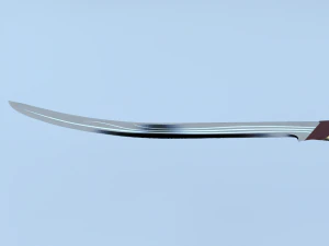 эльфийский меч 3D Модель