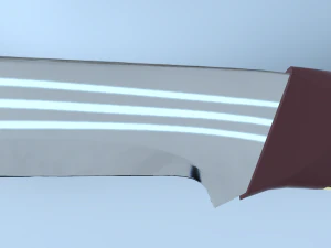 эльфийский меч 3D Модель