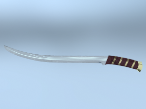 elven sword 3D 모델