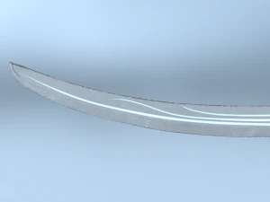эльфийский меч 3D Модель