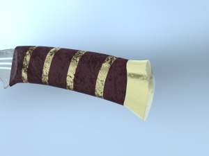 elven sword 3D 모델