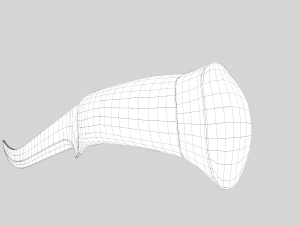 эльфийский меч 3D Модель