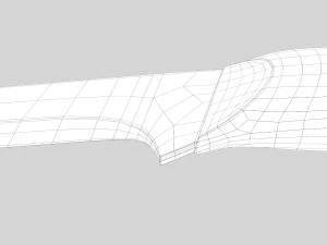 эльфийский меч 3D Модель