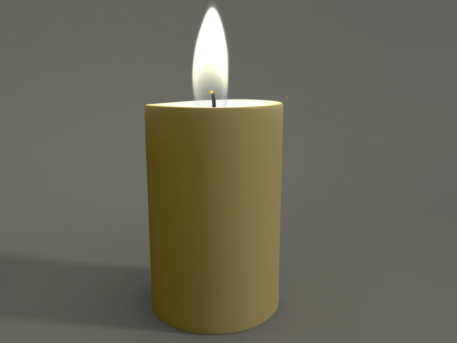 animated hurricane candle 3D Model .c4d .max .obj .3ds .fbx .stl .blend 