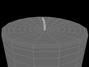 animated hurricane candle 3D Model