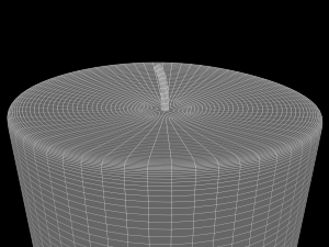 animated hurricane candle 3D Model