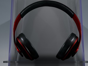 headphones 3D 모델