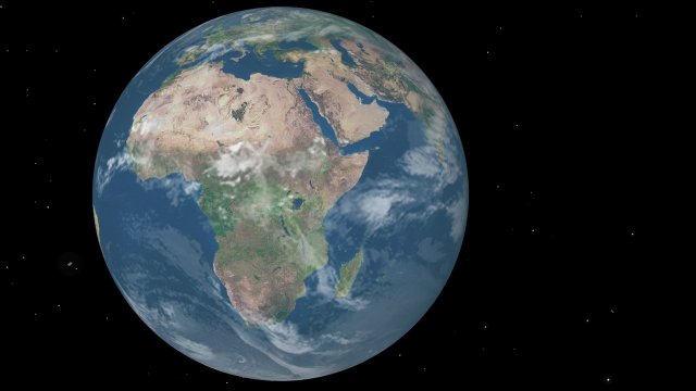 animated lowpoly earth 3Dモデル .c4d .max .obj .3ds .fbx .stl .blend 