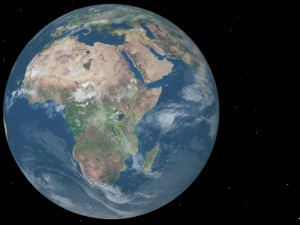 animated lowpoly earth 3D Model