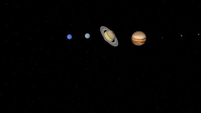 low poly model of the solar system Modèle 3D .c4d .max .obj .3ds .fbx .stl .blend 