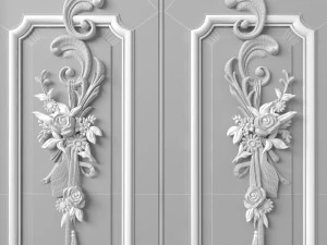 door alexander palace 3D Model