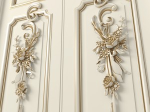 door alexander palace 3D मॉडल