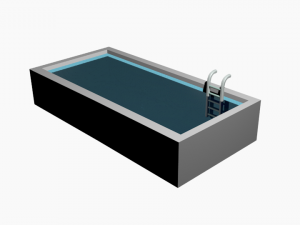 water pool 3D Model