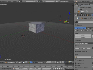 2-floor mall simple model 3D Model