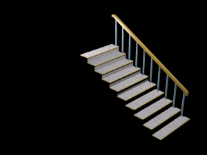 stairs Modèle 3D