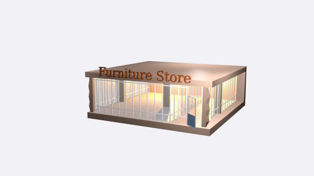 furniture store 3D-Modell .c4d .max .obj .3ds .fbx .stl .blend 