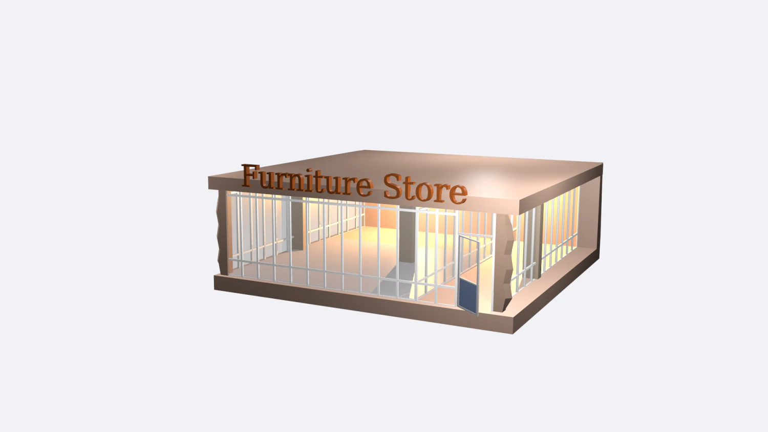 furniture store 3D Model .c4d .max .obj .3ds .fbx .stl .blend 