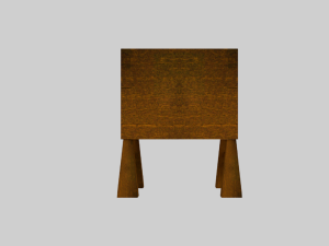 Wooden Chair 3D Model
