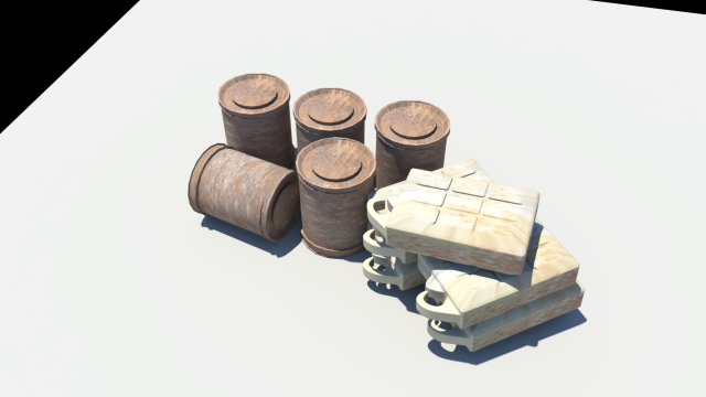 gass galon 2 tipes Model 3D .c4d .max .obj .3ds .fbx .stl .blend 