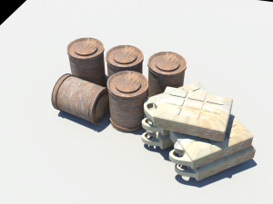 gass galon 2 tipes Model 3D