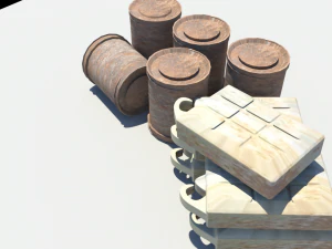 gass galon 2 tipes 3D Model