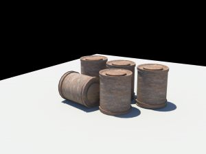 gass galon 2 tipes Model 3D