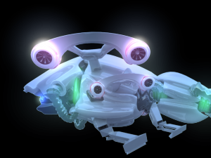dragonfly prtotype 1 3D Model