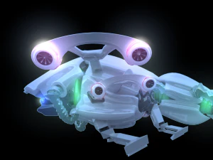 prototipo di libellula 1 Modello 3D