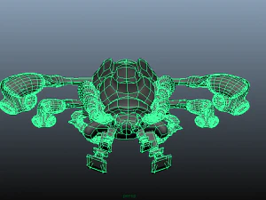 prototipo di libellula 1 Modello 3D