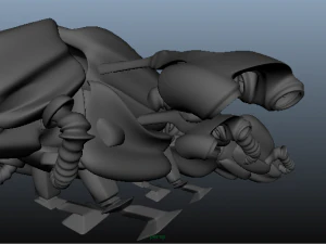 prototipo di libellula 1 Modello 3D