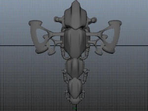 prototipo di libellula 1 Modello 3D