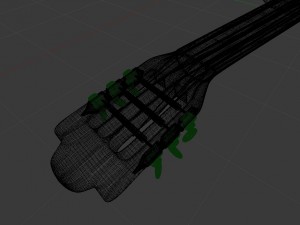 acoustic guitar 3D Model