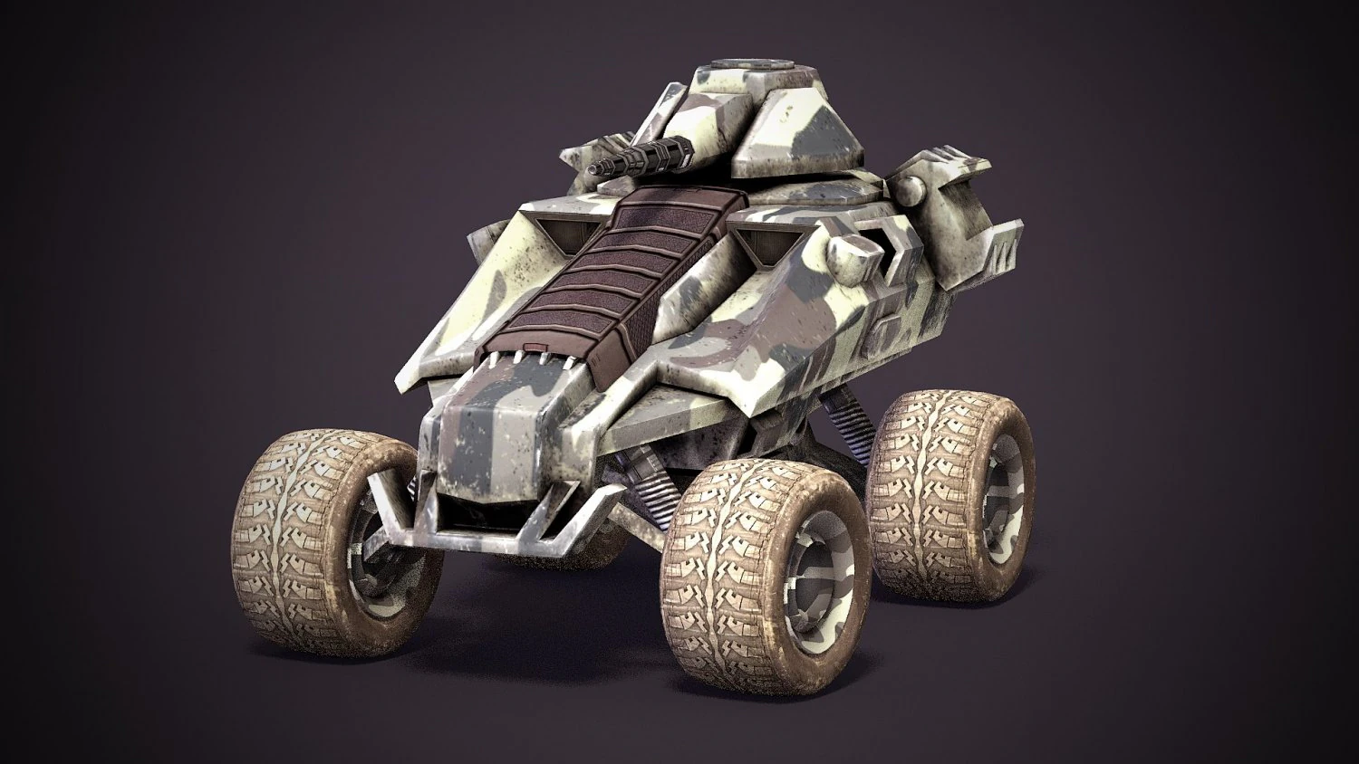 sci-fi armored personnel carriers 3D Model .c4d .max .obj .3ds .fbx .stl .blend 