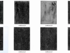 25 4k chalkboard textures pack CG Textures
